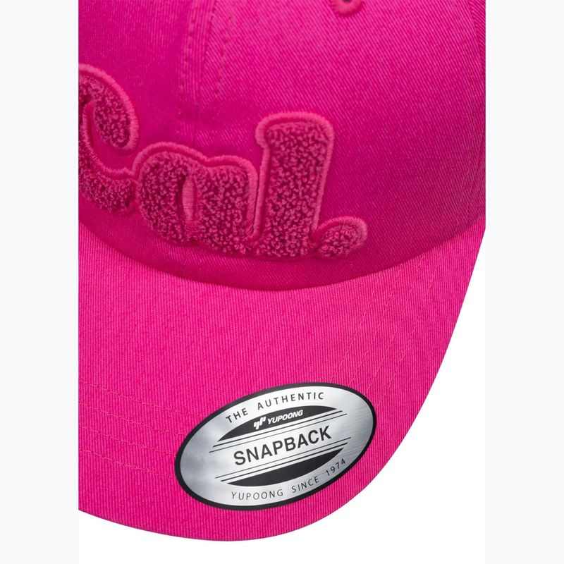 Кепка чоловіча Pitbull 3D Chenile EMB Cal Classic Low Profile pink 4
