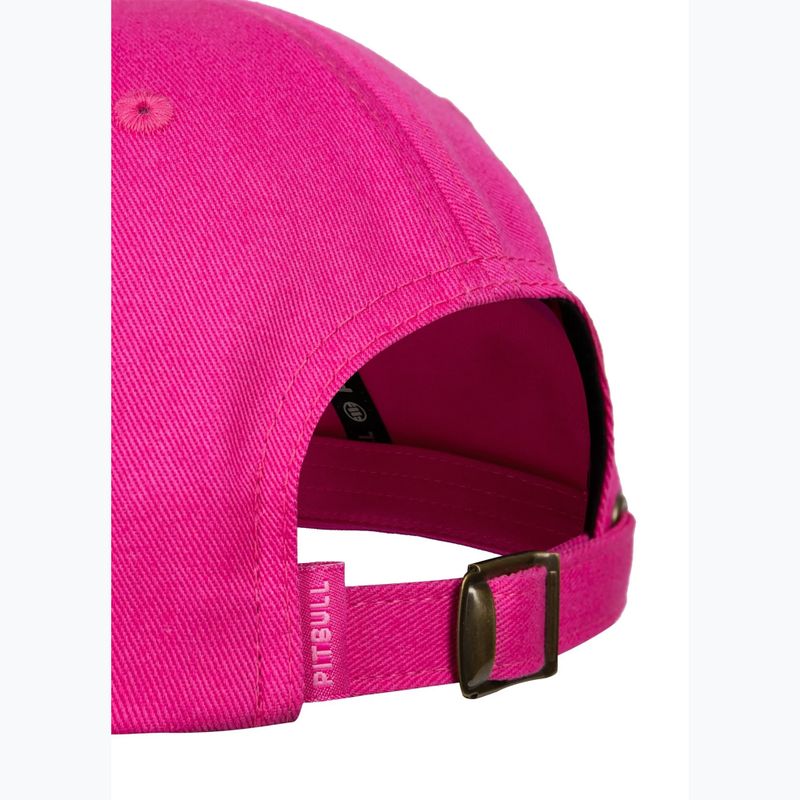 Кепка чоловіча Pitbull 3D Chenile EMB Cal Classic Low Profile pink 6