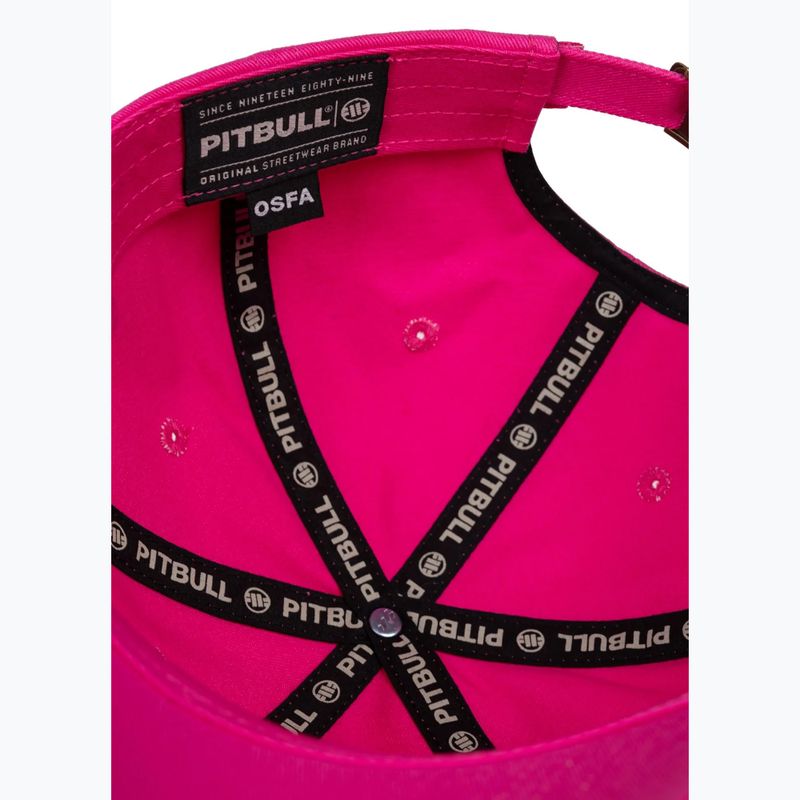 Кепка чоловіча Pitbull 3D Chenile EMB Cal Classic Low Profile pink 7