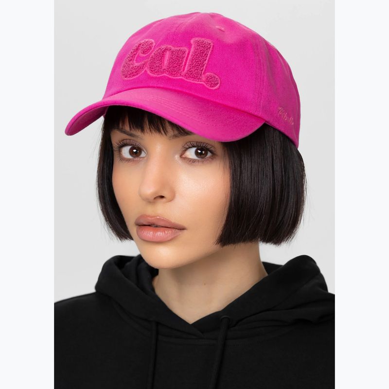 Кепка чоловіча Pitbull 3D Chenile EMB Cal Classic Low Profile pink 9