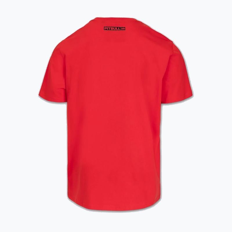 Футболка чоловіча Pitbull Hilltop fluo/red 4