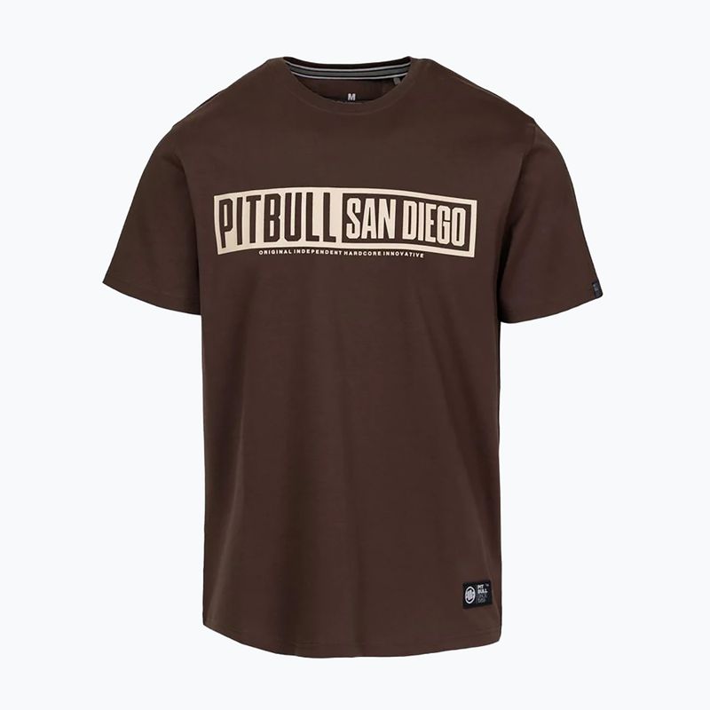 Чоловіча футболка Pitbull Eighty Nine Dog dark chocolate 5