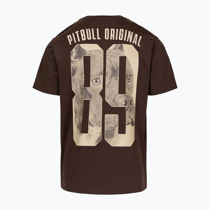 Чоловіча футболка Pitbull Eighty Nine Dog dark chocolate 6