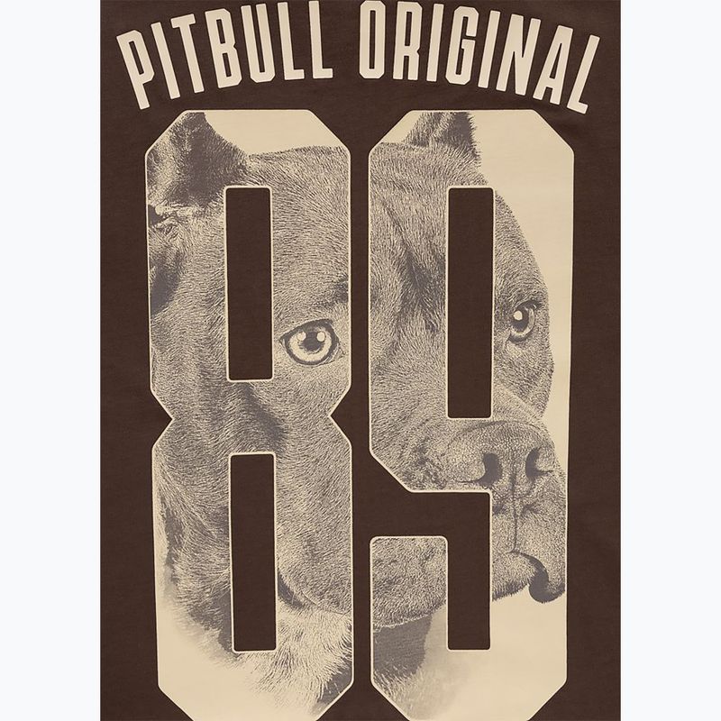 Чоловіча футболка Pitbull Eighty Nine Dog dark chocolate 9