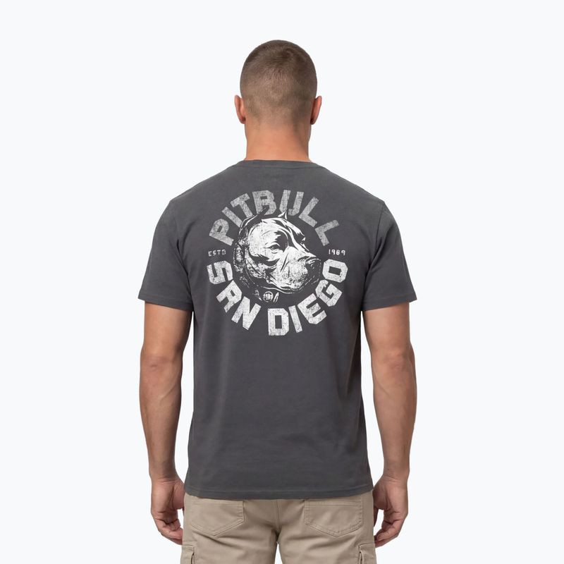 Футболка чоловіча Pitbull Dog SD graphite 3
