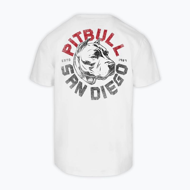 Футболка чоловіча Pitbull Dog SD white 5