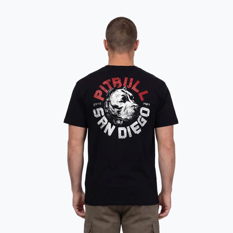 Футболка чоловіча Pitbull Dog SD black 3