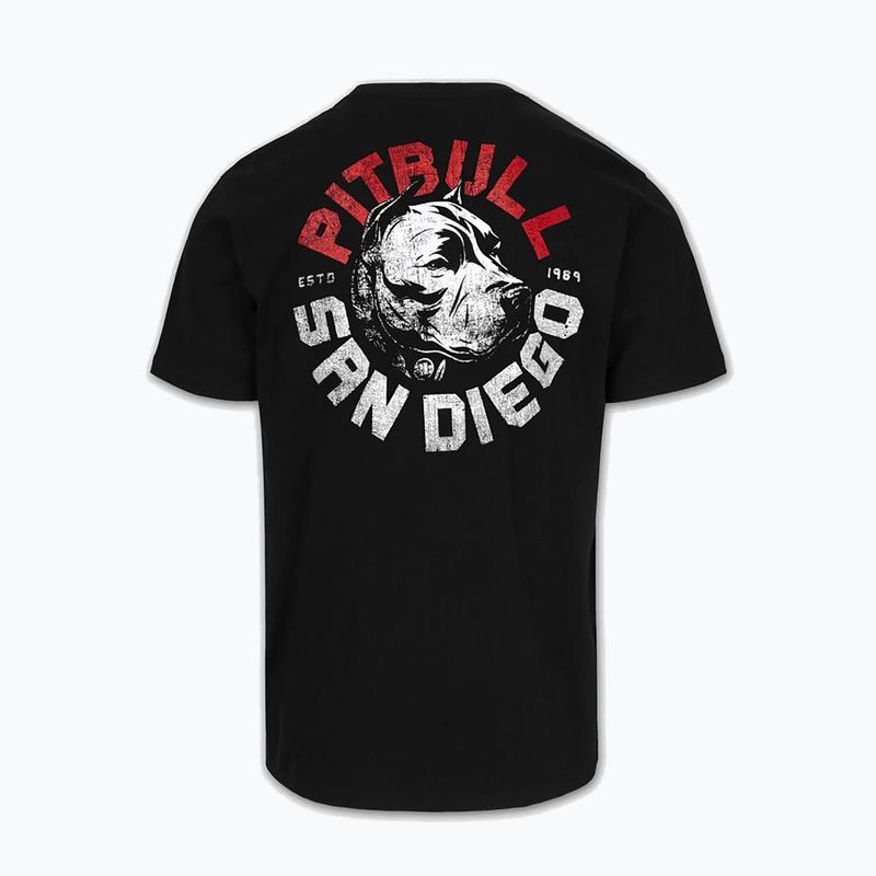 Футболка чоловіча Pitbull Dog SD black 6