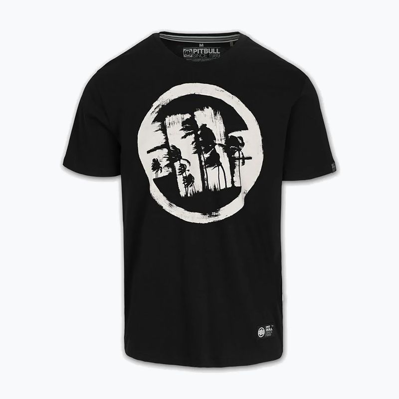 Футболка чоловіча Pitbull Palms black logo 5