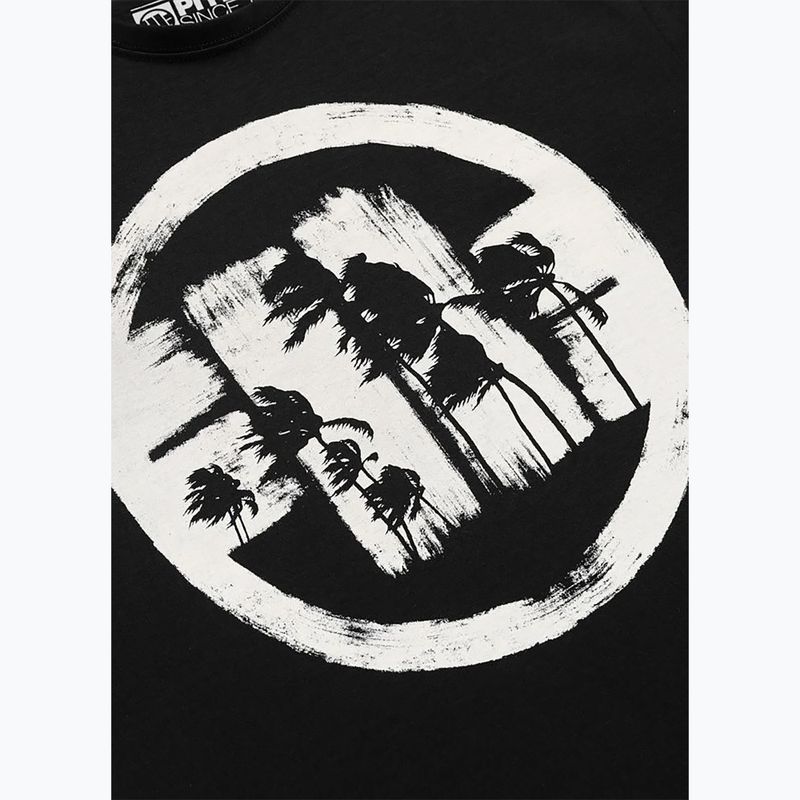 Футболка чоловіча Pitbull Palms black logo 8