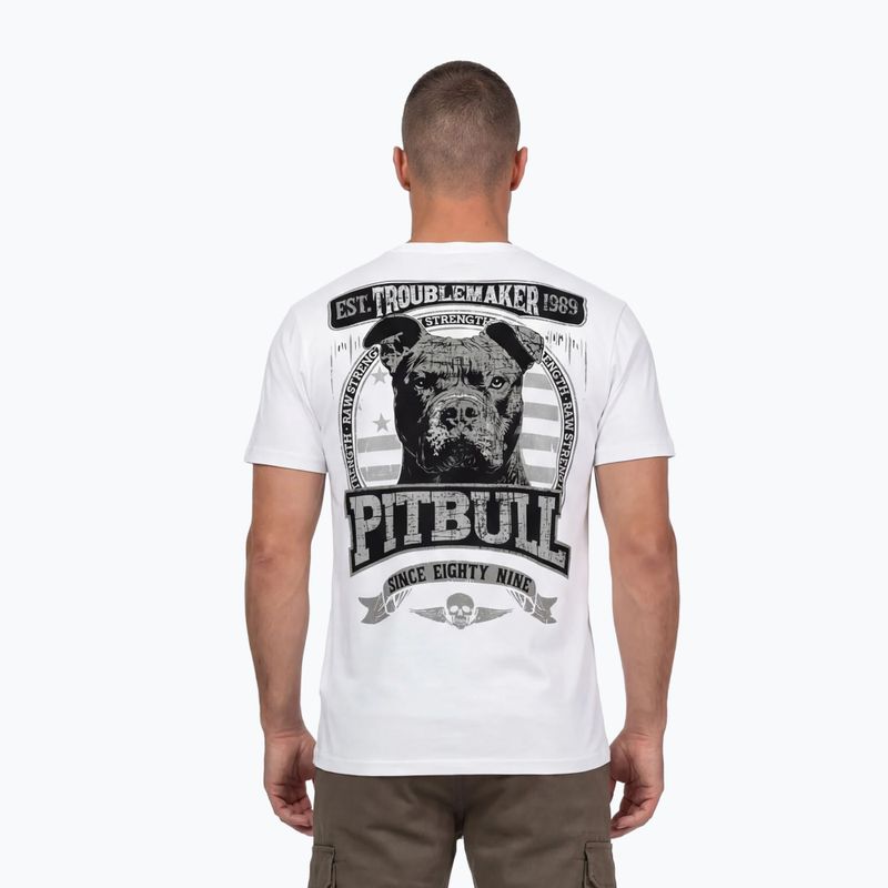 Футболка чоловіча Pitbull Troublemarker white 3