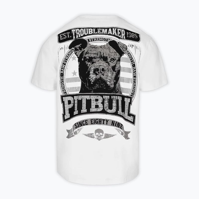Футболка чоловіча Pitbull Troublemarker white 6