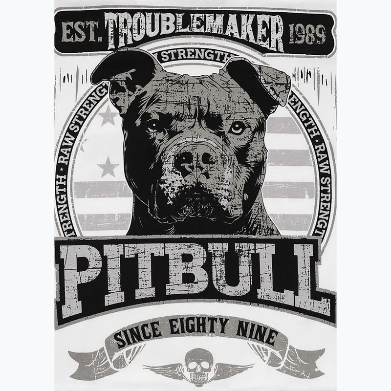 Футболка чоловіча Pitbull Troublemarker white 9