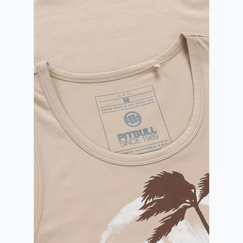 Футболка чоловіча Pitbull Palms Tank Top light sand 5