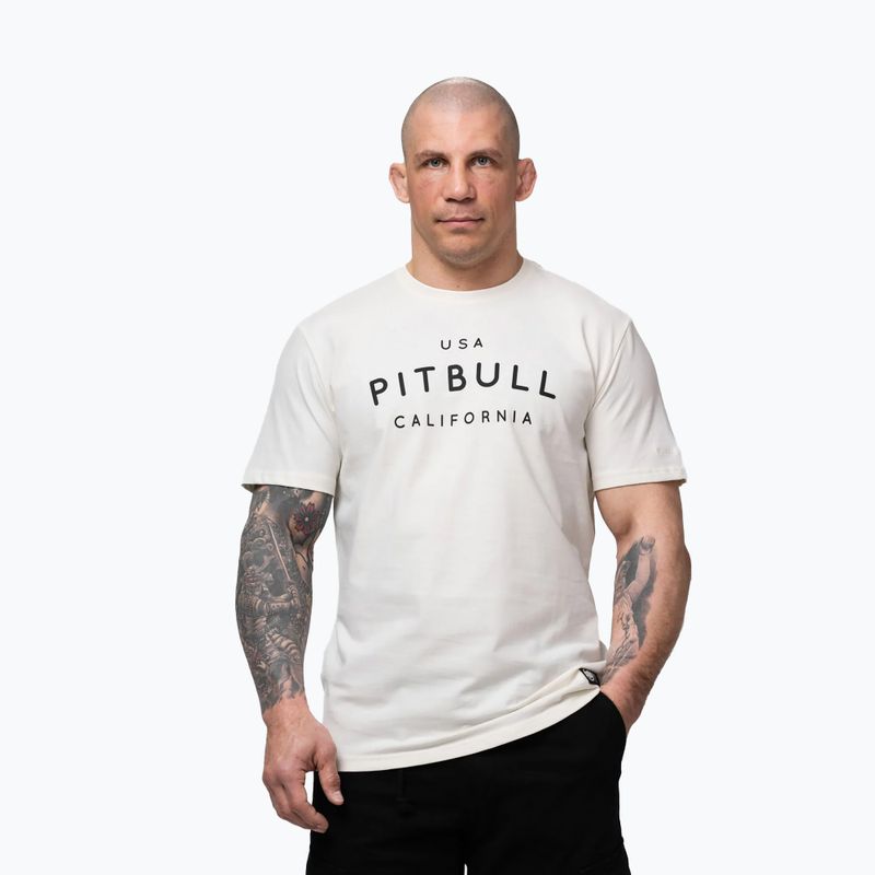 Футболка чоловіча Pitbull USA CAL Big Logo white