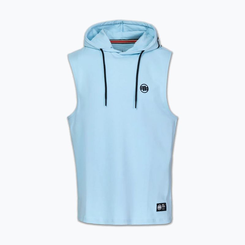 Кофта тренувальна чоловіча Pitbull Mercado Hilltop Sleeveless Hooded light blue 6