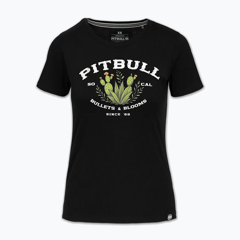 Футболка жіноча Pitbull Bullets & Blooms black 3