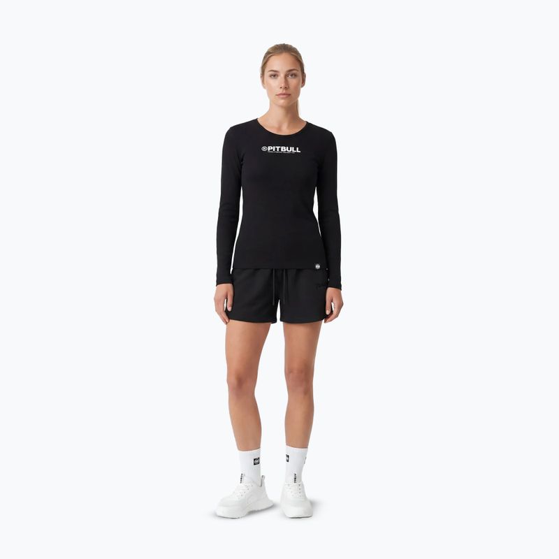 Лонгслів жіночий Pitbull R Slim Fit black 2