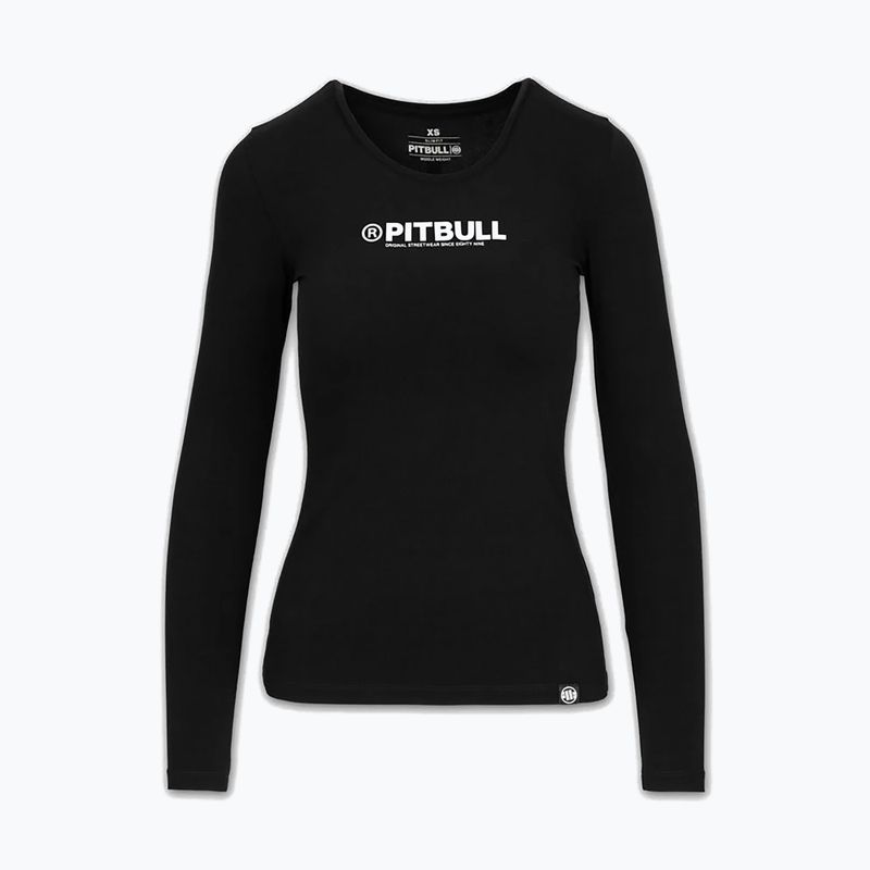 Лонгслів жіночий Pitbull R Slim Fit black 5