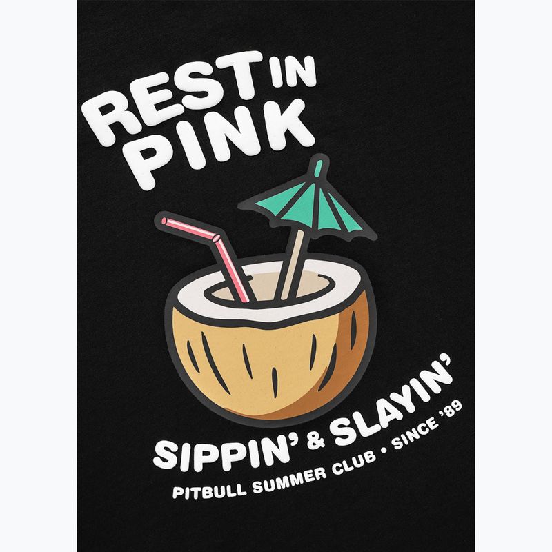 Футболка жіноча Pitbull Rest In Pink Oversize black 8