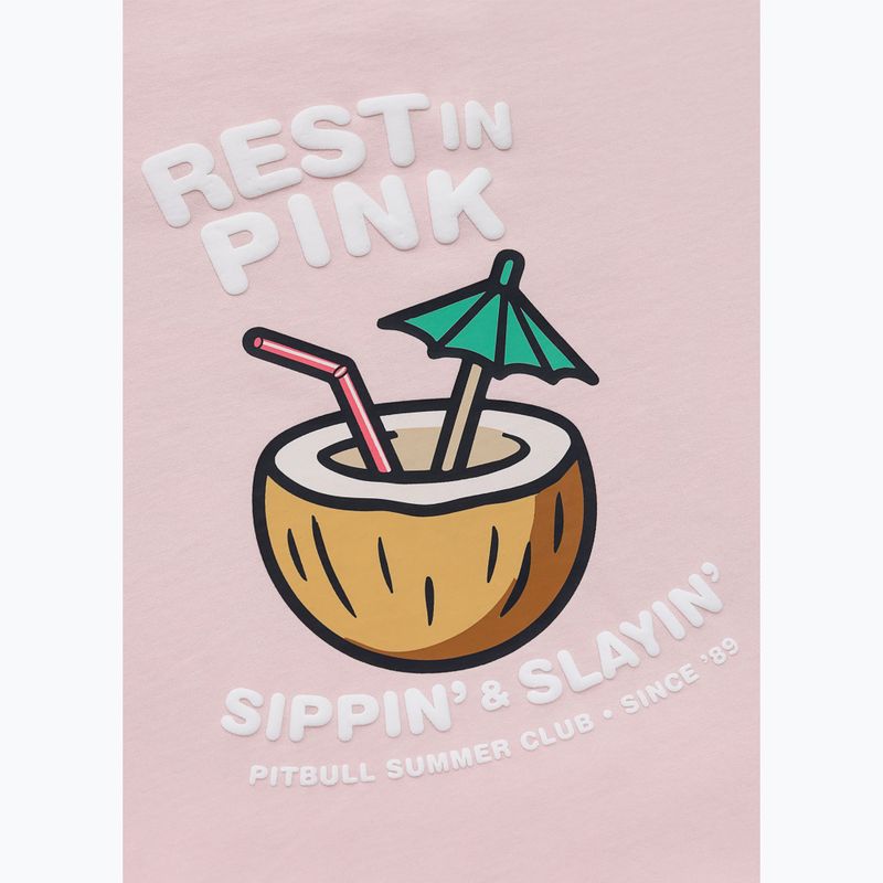 Футболка жіноча Pitbull Rest In Pink Oversize strawberry cream 8