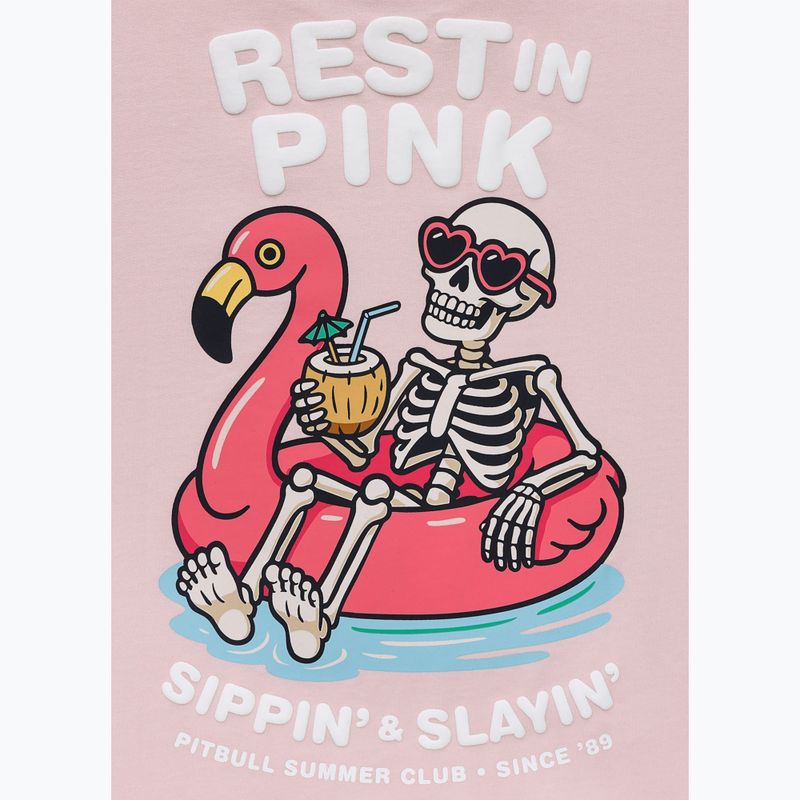 Футболка жіноча Pitbull Rest In Pink Oversize strawberry cream 9