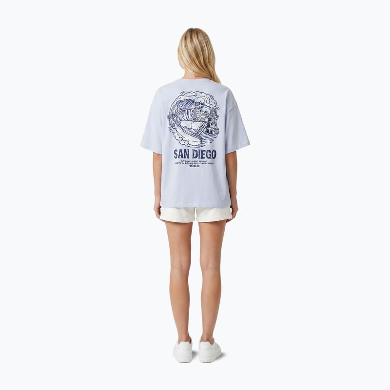 Кофта жіноча Pitbull Skull Oversize frosted blue 3