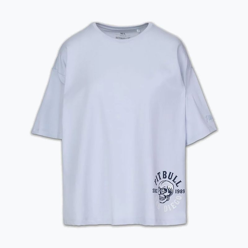 Кофта жіноча Pitbull Skull Oversize frosted blue 5