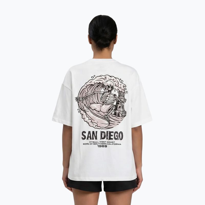 Кофта жіноча Pitbull Skull Oversize white 3