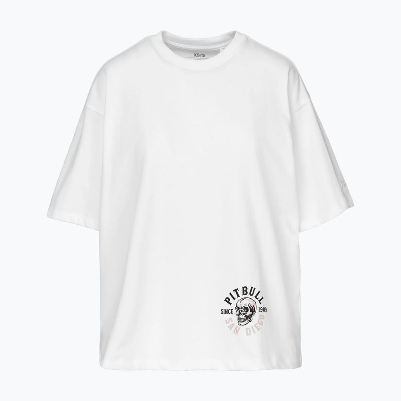 Кофта жіноча Pitbull Skull Oversize white 4