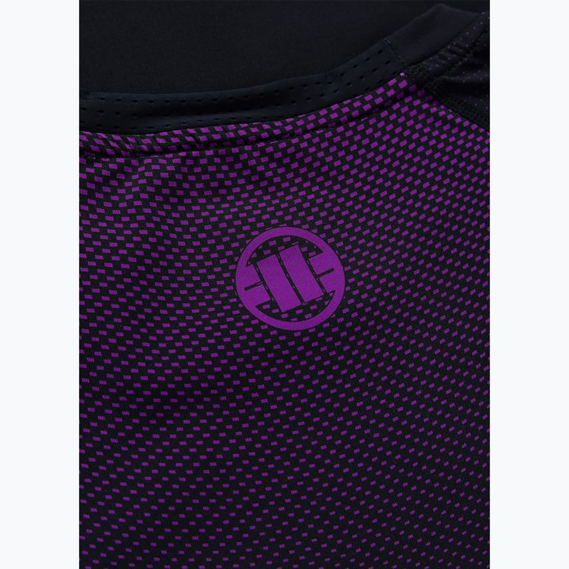 Рашгард чоловічий Pitbull Belt Rashguard purple 7