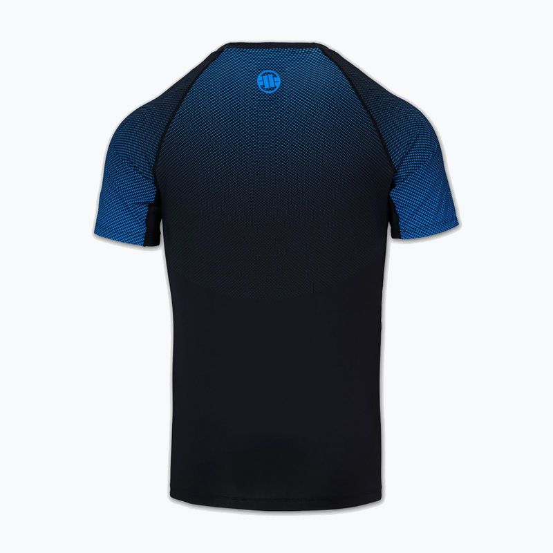 Рашгард чоловічий Pitbull Belt Rashguard blue 4