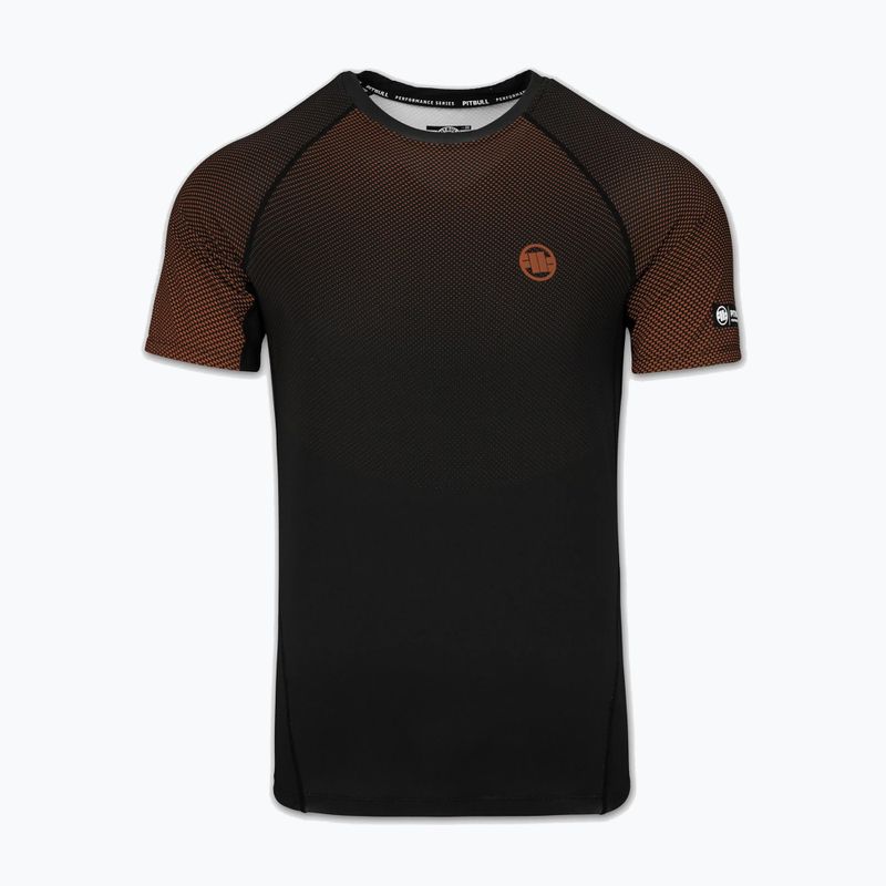 Рашгард чоловічий Pitbull Belt Rashguard brown 3