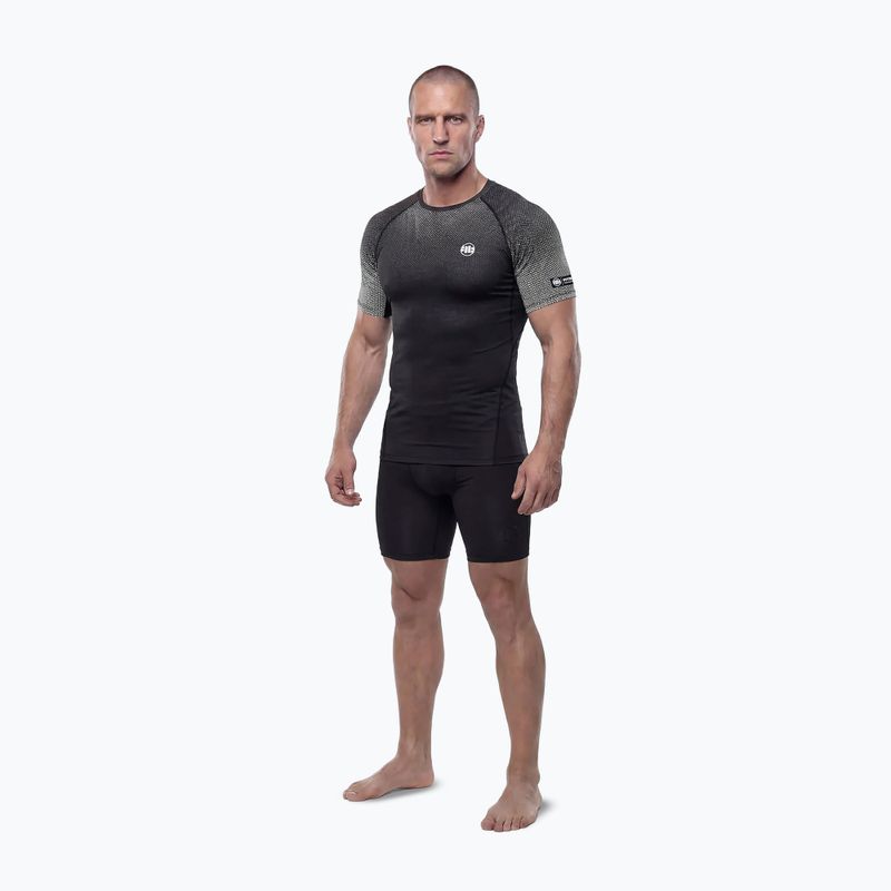 Рашгард чоловічий Pitbull Belt Rashguard black 2