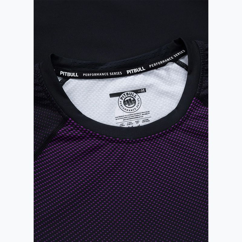 Чоловіча рашгард з довгим рукавом Pitbull Belt Rashguard purple 5