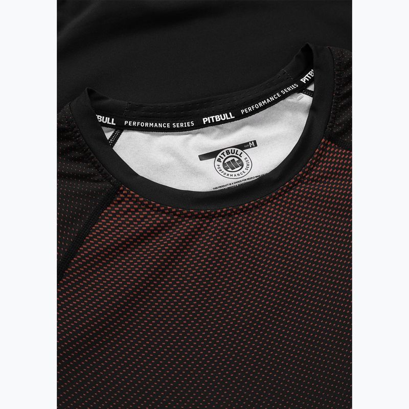Чоловіча рашгард з довгим рукавом Pitbull Belt Rashguard brown 5