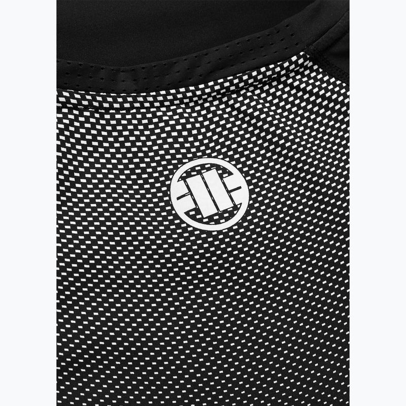 Чоловіча рашгард з довгим рукавом Pitbull Belt Rashguard black 7