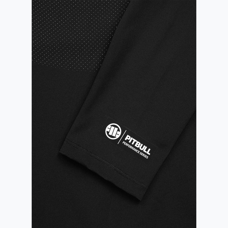Чоловіча рашгард з довгим рукавом Pitbull Belt Rashguard black 9