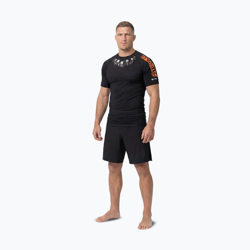 Рашгард чоловічий Pitbull Blacky Rashguard black 2
