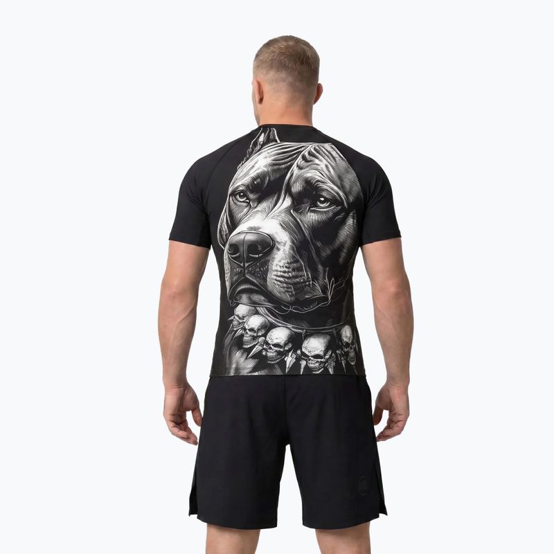Рашгард чоловічий Pitbull Blacky Rashguard black 3