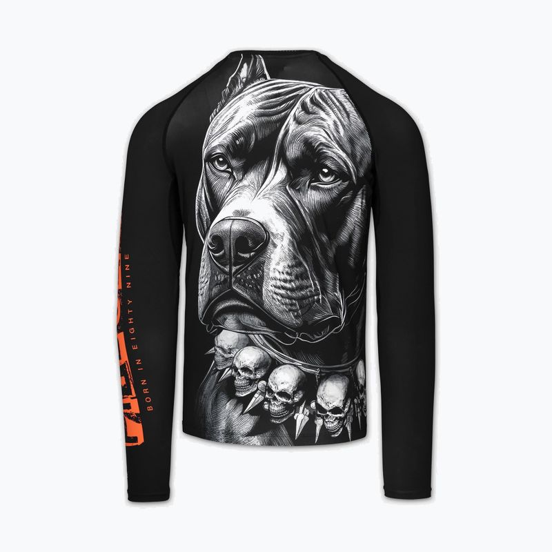 Чоловіча рашгард з довгим рукавом Pitbull Blacky Rashguard 6