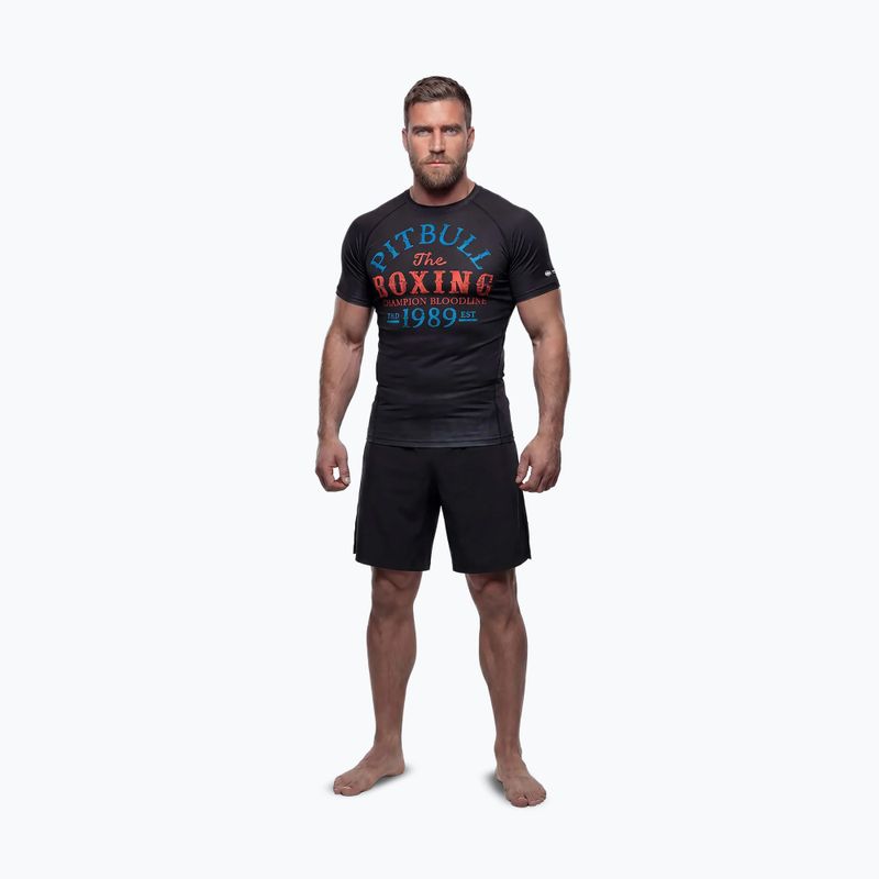 Рашгард чоловічий Pitbull Champion Bloodline Rashguard black 2