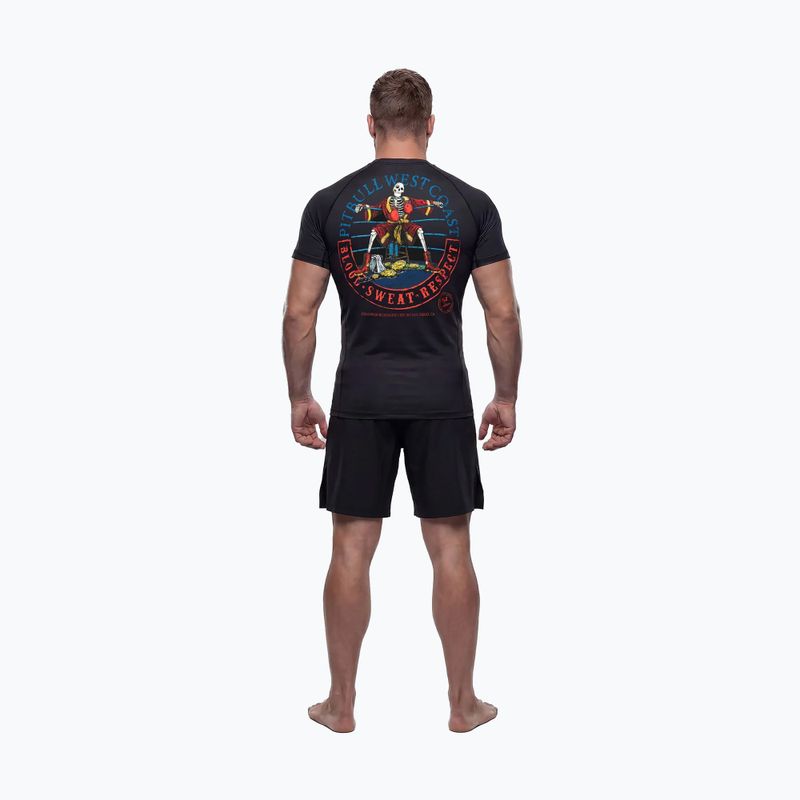 Рашгард чоловічий Pitbull Champion Bloodline Rashguard black 4