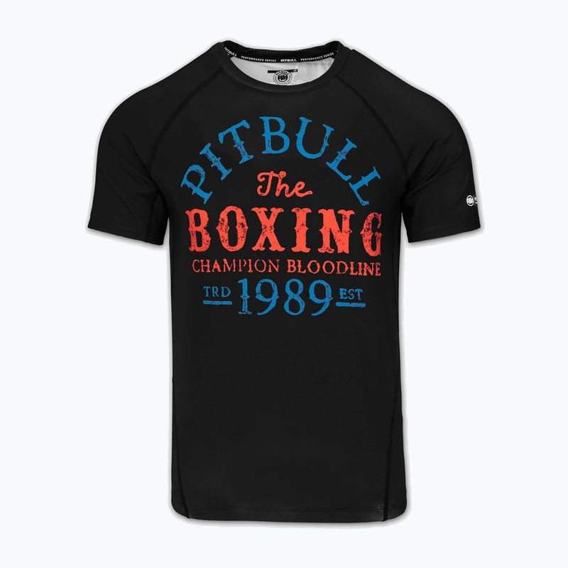 Рашгард чоловічий Pitbull Champion Bloodline Rashguard black 5