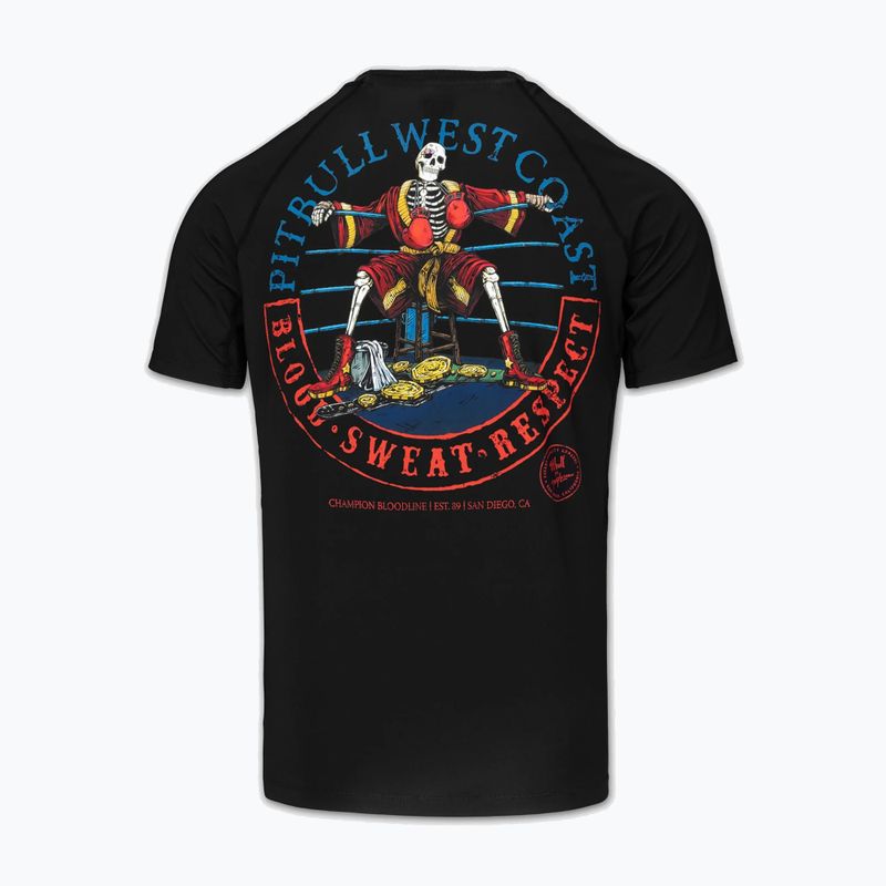 Рашгард чоловічий Pitbull Champion Bloodline Rashguard black 6