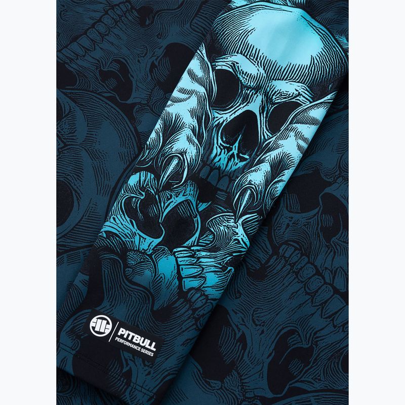 Чоловіча рашгард з довгим рукавом Pitbull Guardian Angel Rashguard black 8