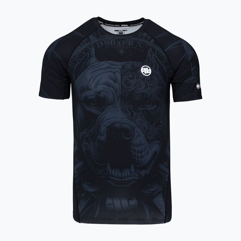 Рашгард чоловічий Pitbull World Rashguard black 4