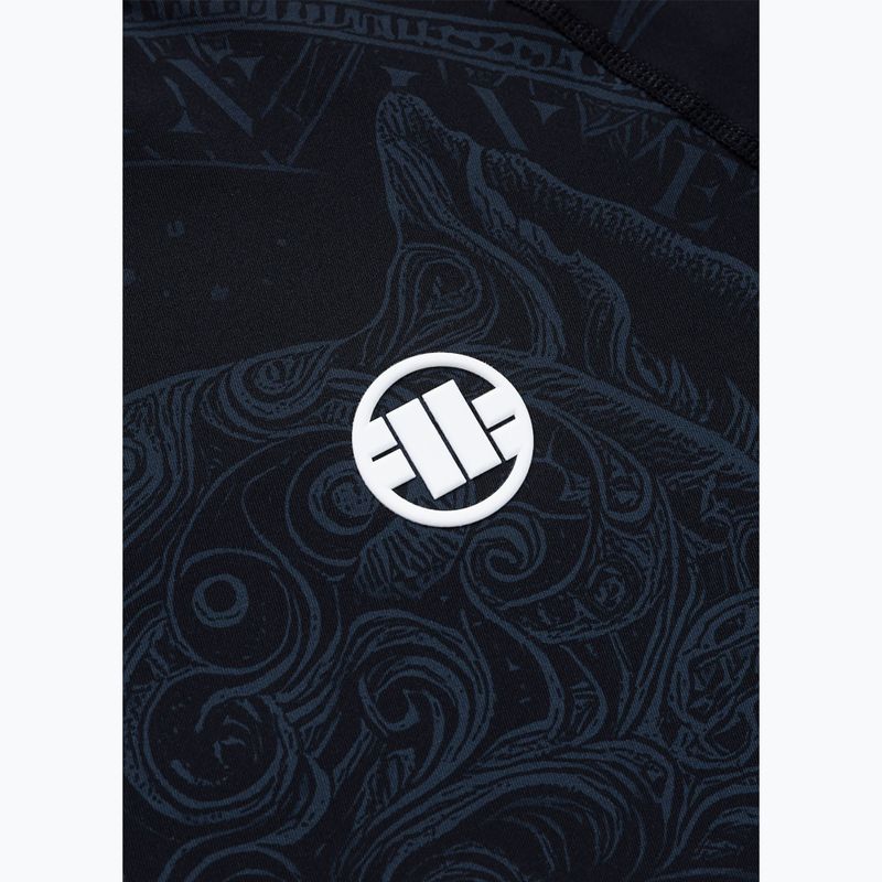 Рашгард чоловічий Pitbull World Rashguard black 7
