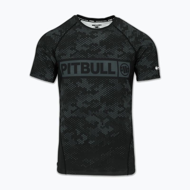 Рашгард чоловічий Pitbull Hex Camo Hilltop Rashguard olive 3