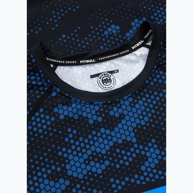 Рашгард чоловічий Pitbull Hex Camo Hilltop Rashguard blue 5